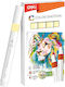 Deli Designing Markers Light Yellow Set 6 Pieces