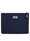 Vilebrequin Kulturbeutel Dunkelblauer Polyester 23x16cm