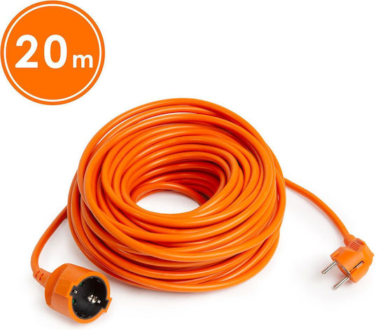 Alista Home Cabluri de Prelungire Prelungitor Cablu cu Lungime 20m Diametru 3 x 1.5mm² și Împământare