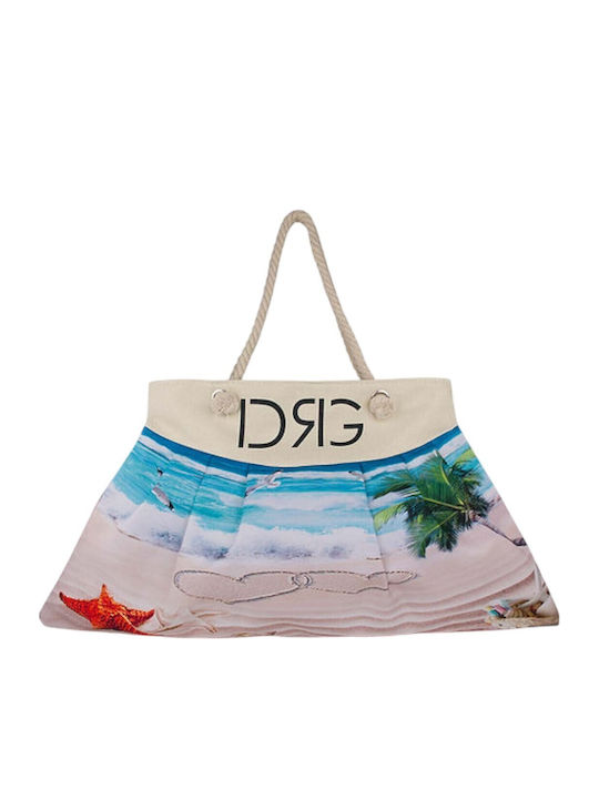 De Raggi Stoffe Strandtasche Mehrfarbig