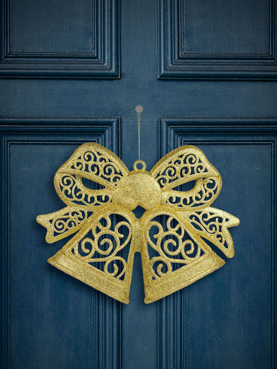 Fundă Decorativă Aurie 35 Cm Sclipici