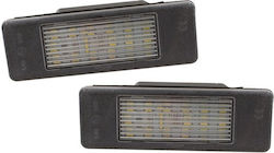 Peugeot 307 308 407 607 807 Expert Led License Plate Lights 2 Pcs Set Peugeot 307 308 407 607 807 Expert Led License Plate Lights 2 Pcs Set