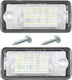 Audi A3 A4 A6 A8 Q7 Led Kennzeichenbeleuchtungen Lampen 2 Stück Set + 2x Schraube