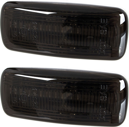Audi A6 C5 97-05 Led Side Turn Signal Smoked Dynamic 2 Pcs Set