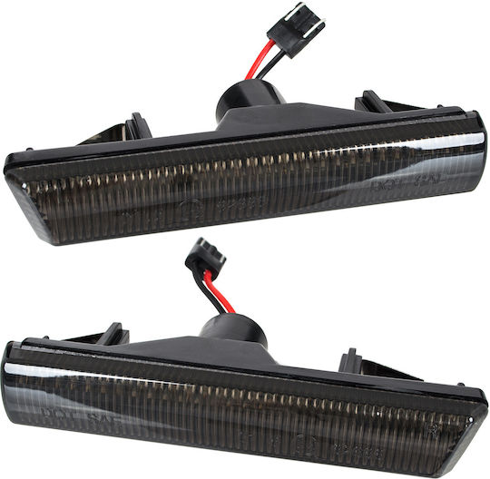 Bmw 7 E38 94-01 Led Side Turn Signal Smoked Dynamic 2 Pcs Set