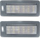 Fiat Doblo Ii 10-22 Led License Plate Lighting Lamps 2 Pcs Set