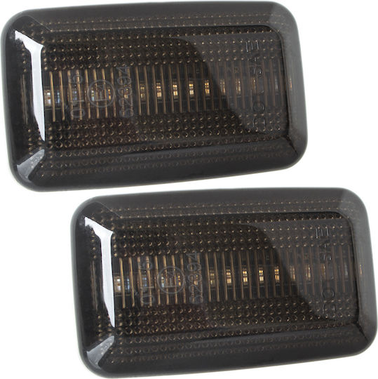 Vw Corrado Golf I Ii Jetta I Ii Led Side Turn Signal Smoked Dynamic 2 Pcs Set