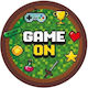 GoDan Game On Food Plate for Party 6 Pieces
