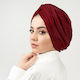 Ntimonna Red Hair Turban Red