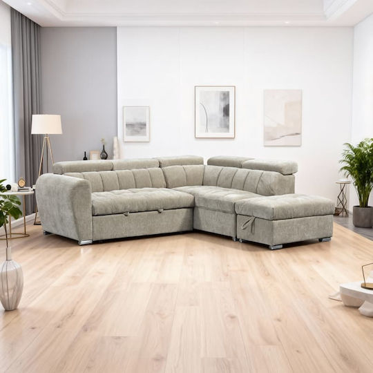 Nuvora Ecke Sofa Bett 244x225x79cm Nuvora Ecke Sofa Bett 244x225x79cm