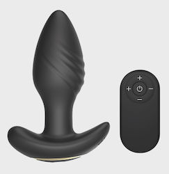 Guilty Toys Anal Plug with Wireless Function and Vibration Small Black