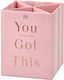 Pencil Holder Biro Time Bloom Pink