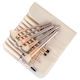 Alista Home Professional Set with Make Up Brushes for Eyebrows 12 Pieces