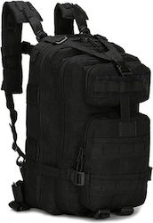 Military Backpack Black 30lt