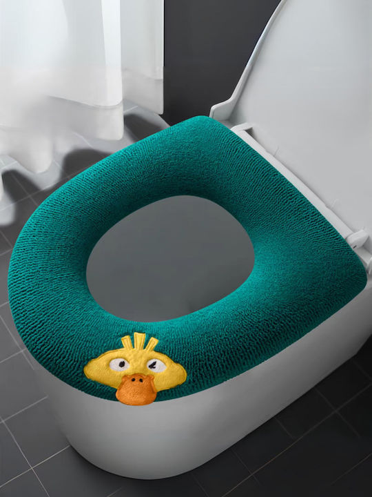 SteweHome Toilet Seat Plastic 44x36cm Green