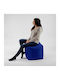Fotolii Puf Polimorfic Scaun Impermeabil Albastru Regal 45x45x45cm