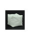 Πολυμορφικό Πουφ Σκαμπό White 40x40x40cm