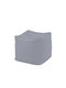 Fotolii Puf Scaun Impermeabil Gri 40x40x40cm Polimorfic