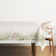 100% Cotton Tablecloth Wildflowers 140x180cm Tuli