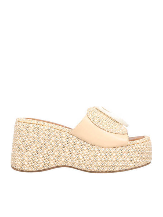 Gai Mattiolo Gai Matiolo Beige Platforms