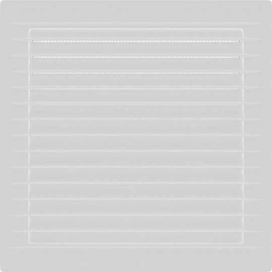 AirRoxy Vent Louvers 14x14cm Square with Sieve