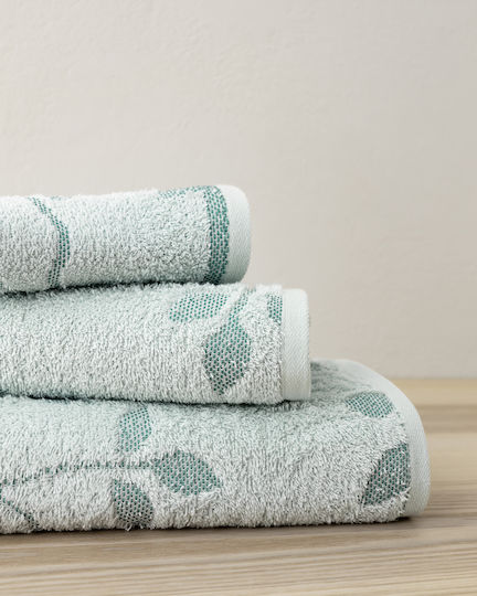Nima Set Prosoape de Baie 3 Bucăți Diyo Aqua Mint Greutate 450gr/m²