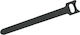 Cable Clamp Velcro 200 X 12 Mm Reusable Textile Cable Organizer Black Set 10 Pcs