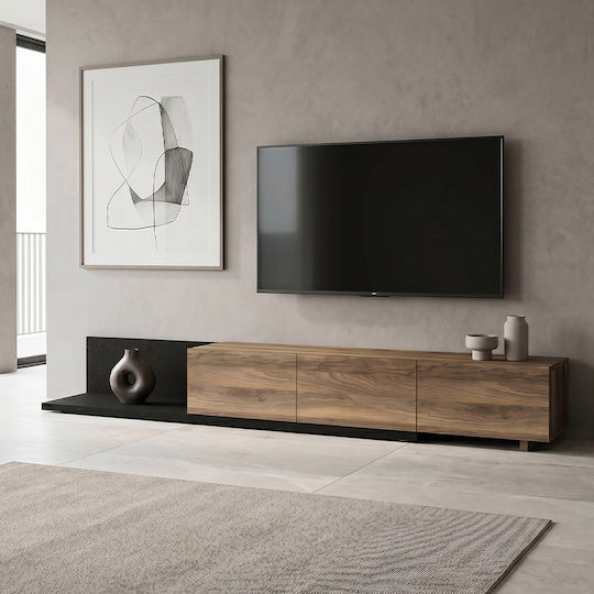 TV-Ständer Enstey Schwarz M260xP41.8xH33.5cm
