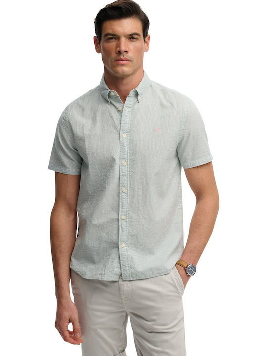 Superdry Classic Κοντομάνικο Πουκάμισο Green