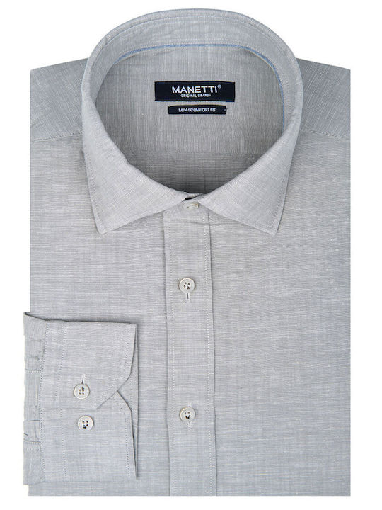 Long Sleeve Beige Shirt