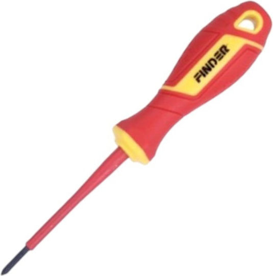 Finder Magnetic Electrician Screwdriver VDE 1000V with Length 75mm