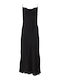 Maxi Slip Dress Black