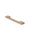 Finetto Furniture Handle Made of Wood in Transparent Colour with Hole Centers 480mm 273-UPR0091#48