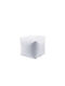 Vielseitiges Sitzsack Hocker Wasserdicht Weiß 40x40x40cm