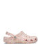 Crocs Classic Γυναικεία Σαμπό Ροζ