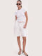 Γυναικεία Βερμούδα Τζιν White
