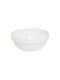 Round White Glass Serving Bowl with Diameter 15cm