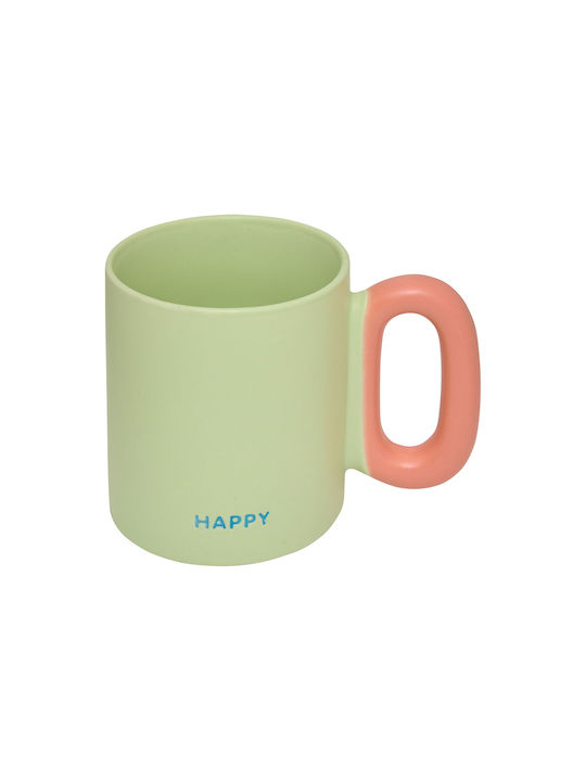 S-d Keramiktasse Grüne 340ml