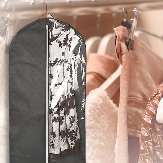 Hanging Storage Case for Coats / Dresses in Gray Color 65x135cm