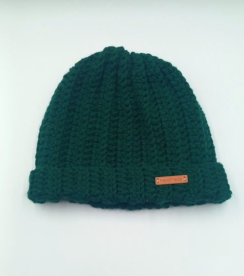 Beanie Unisex Strickmütze in Grün Farbe