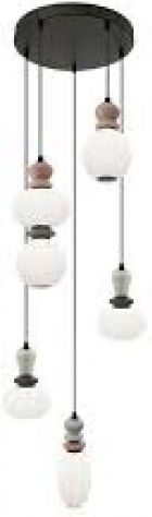 Viokef Ceiling Light White LED with Warm White Light 38x44x181cm