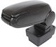 Skoda Fabia Iii 2014 Armrest Set Black Eco-leather + Installation Kit