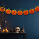 Halloween Decoration Pumpkin Lantern Garland Paper 2 M