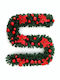 Alista Home Christmas Plastic Red Garland