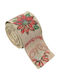 Alista Home Panglică Textilă Roșie De Crăciun 200x6.3cm