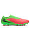Nike Phantom 6 Low Pro Erling Haaland Football Shoes with Cleats FG Hot Punch / Green Strike / Black