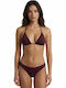 Bikini Slip Vintage Wine Rose Shimmer PMS2616B