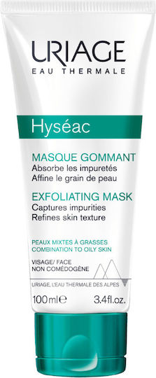 Uriage Hyseac Μάσκα Ομορφιάς Προσώπου για Απολέπιση 100ml