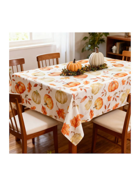 Alista Home Față De Masă Cu Model Dovleac Și Frunze 140x240 Cm