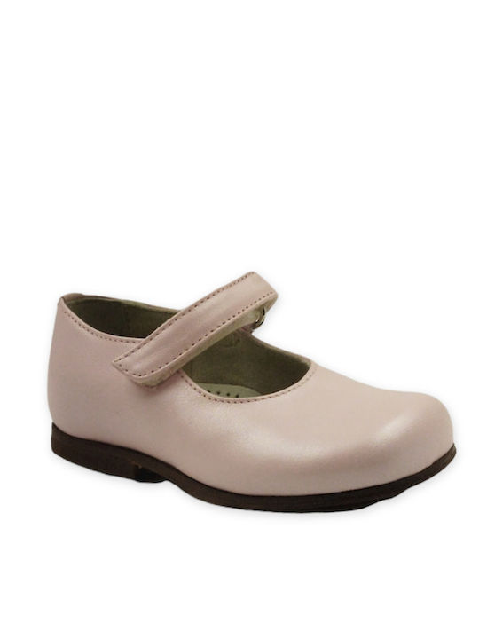 Kinder Pumps & Ballerinas mit Bügel- und Schleifenverschluss Hellbeige